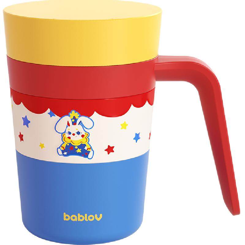 bablov保温杯女生桌面水杯办公室咖啡杯高颜值杯子圣诞礼物马克杯