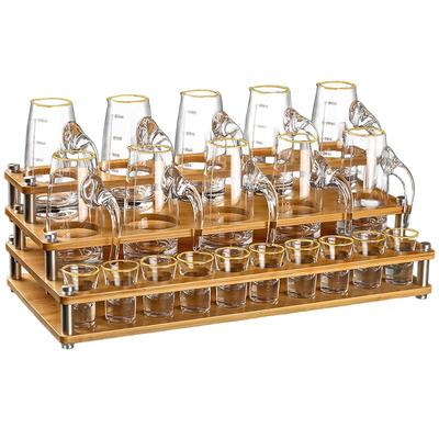 水晶玻璃白酒杯分酒器套装