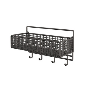 墙上置物架免打孔宿舍好物床上床边挂篮零食杂物挂墙收纳架小架子