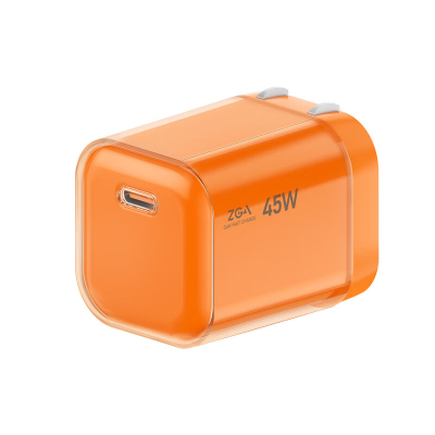 【国家3C认证】ZGA CT17氮化镓45W充电器头高端适用苹果17pro max手机华为联想笔记本电脑双type c快充插头