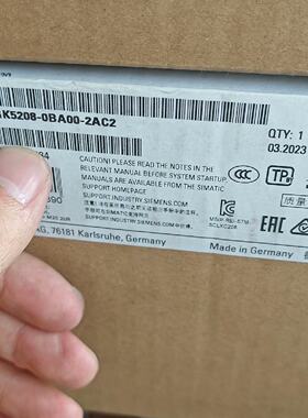 【询价】6gk5208-0ba00-2ac2  模块，适用