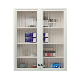 铝合金卫生间吊柜墙上储物柜浴室挂墙式悬空墙壁柜太空铝收纳柜子