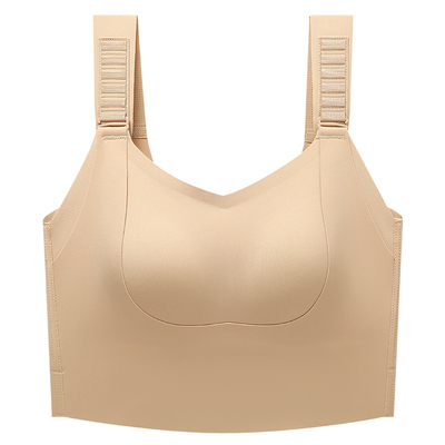 润微任意提拉运动免穿文胸背心女