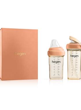 hegen海格恩ppsu奶瓶吸管杯礼盒