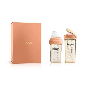 hegen海格恩ppsu奶瓶吸管杯礼盒