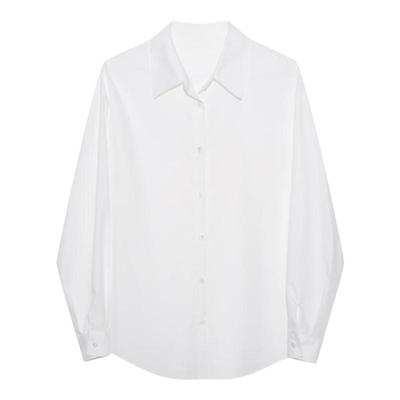 帕特纳宽松慵懒风抗皱衬衫