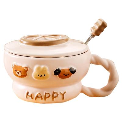 陶瓷大容量早餐燕麦片马克杯学生