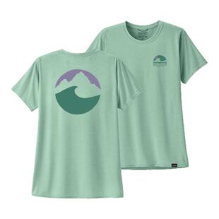 Patagonia巴塔哥尼亚Cap Cool女C1速干透气运动短袖T恤45250