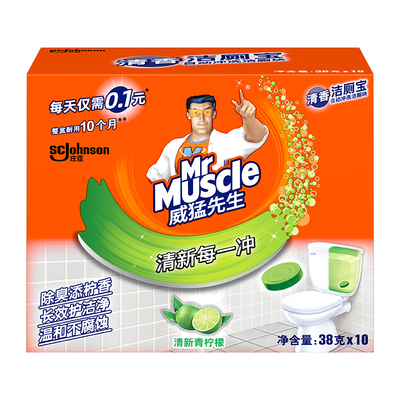 威猛先生洗马桶神器去污渍洁厕块