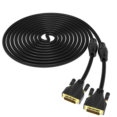 观城 dvi线 24+1 加粗电脑显示器投影仪高清视频连接线 1080P