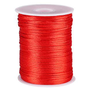 手工编织绳红绳7号中国结线diy材料手链手绳挂绳挂件红色自编手串