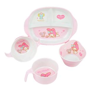 Melody美乐蒂餐具卡通儿童碗防摔防烫家用宝宝饭碗餐盘吃饭专用碗