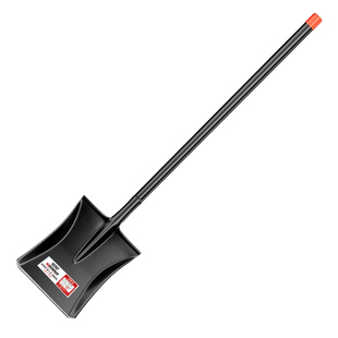 锰钢铁锹钢柄焊接一体铲子挖土家用铲雪钢锹种菜工地铁锨除雪铁铲