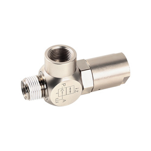 气动快插诱导止回阀空气先导气控单向阀PCV06/10/15/F逆止阀pcv08