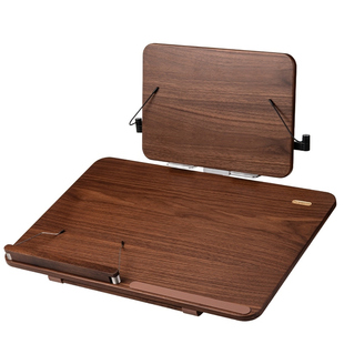 木质阅读架儿童防低头桌面写字板学习读书支架增高架多功能书架