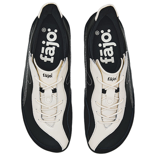 fajo花椒星球小弯刀薄底休闲鞋一脚蹬情侣时尚运动滑板鞋轻赤足鞋