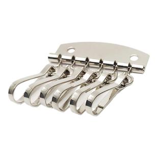 金属钥匙排扣挂钩4齿6齿马蹄扣可旋转手工皮革包包钥匙扣挂饰配件