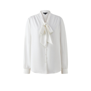 PRICH质感宽松法式系带长袖衬衫飘逸薄款衬衣女