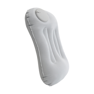 按压充气枕头旅行便携吹气飞机可折叠u型枕午睡护腰枕靠枕腰靠垫