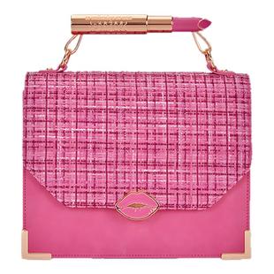 Loungefly贱女孩Mean Girls正版周边粉色口红手提包单肩斜挎包女