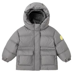 【三防】dudujia儿童高充绒量羽绒服男童外套冬装保暖女童鸭绒a类