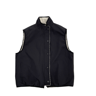 两面穿~韩系羔羔毛立领休闲马甲女！秋冬加厚保暖羊羔绒外穿背心