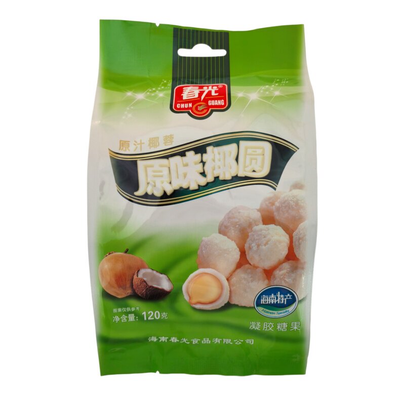 春光原味椰圆120g凝胶软糖