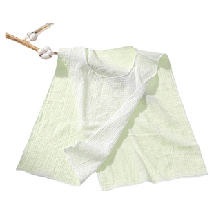 汗巾纯棉大人隔汗巾运动成人垫背部双面吸汗背心孕产妇薄儿童大号