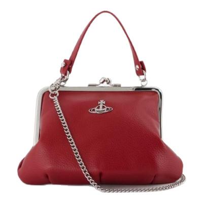 Vivienne Westwood 西太后 Granny Frame 红色合成材质手提包单肩