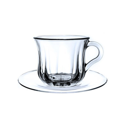 无铅斯里兰卡茶玻璃八角杯