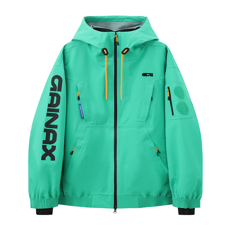 GAINAX滑雪服男款滑雪上衣防风防水单双板专业女设计师滑雪衣外套