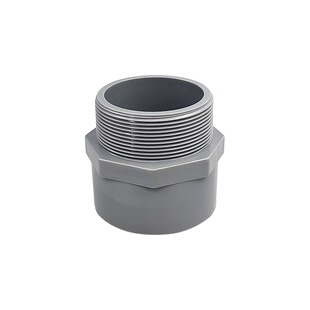 PVC内丝直接外牙直接4分6分1寸内外丝螺纹接头110 90 75 63 50 20