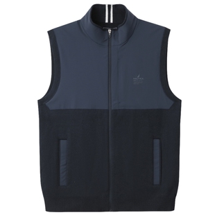 NAUTICA/诺帝卡男装春季亲肤混纺拼接款柔软休闲马甲SC5301