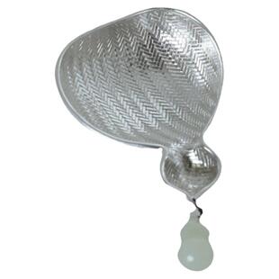 纯银时代 玉葫芦茶漏茶滤足银999纯手工编织过滤器家用泡茶过滤