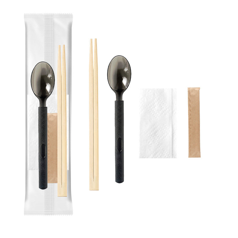 食品级家用商用美式勺筷子四件套