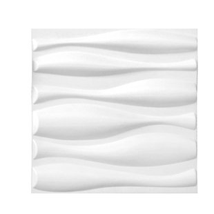 大波浪三维板室内公司形象免漆新型环保墙面装饰板材集成墙板快装