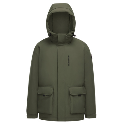 波司登时尚连帽登山服羽绒服