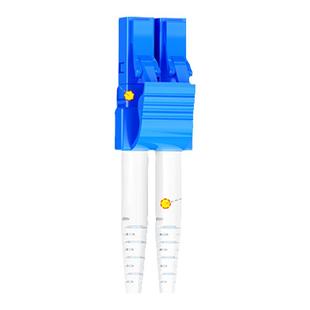 博扬 BY-1052S 电信级光纤跳线尾纤 1米LC-LC(UPC) 单模双芯双工