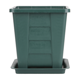 青山盆方型控根塑料花盆栽月季铁线莲大号透气树脂方形加仑盆家用