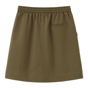 RUISHI芮时 简约直筒抽绳气质裙裤短款包臀显瘦半身裙女夏季