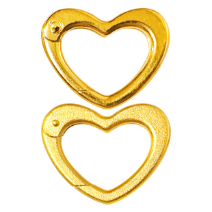 999黄金项链万能扣足金项坠吊坠连接扣扣头DIY饰品配件配饰百搭款