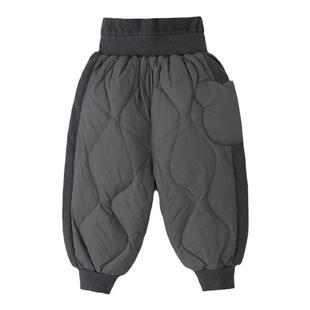 【4级防水】嘟嘟家宝宝羽绒裤保暖冬款儿童裤子高腰男童冬装长裤