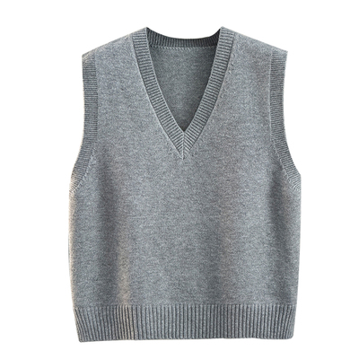 毛衣针织马甲慵懒韩版