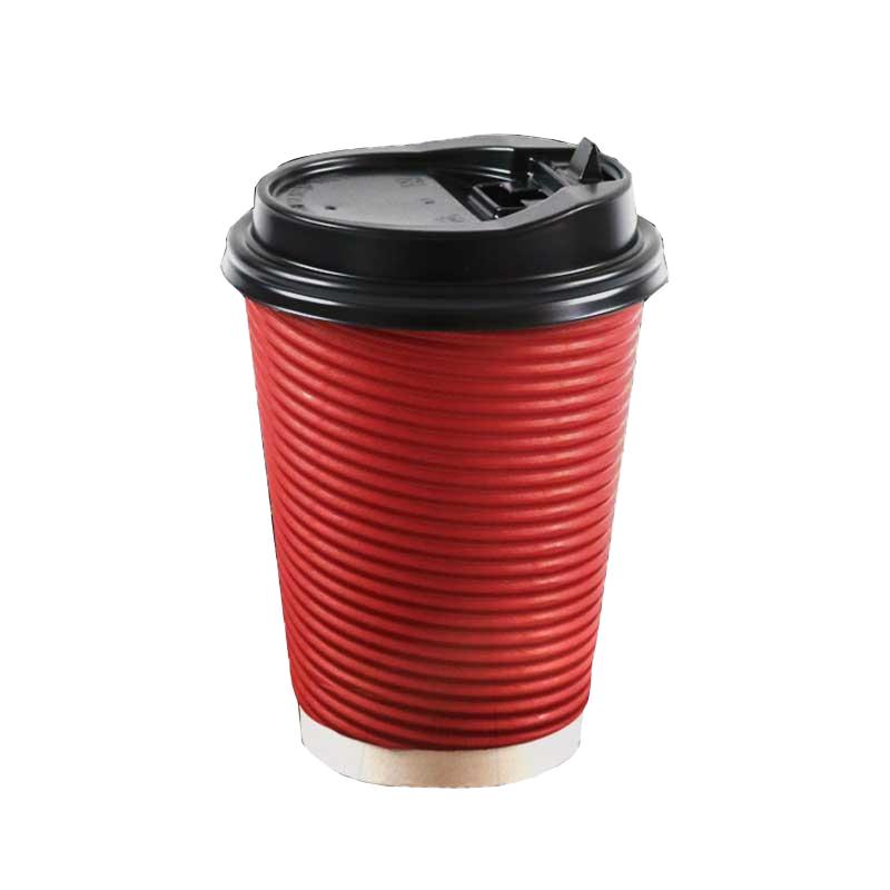 一次性防烫咖啡奶茶加厚瓦楞纸杯