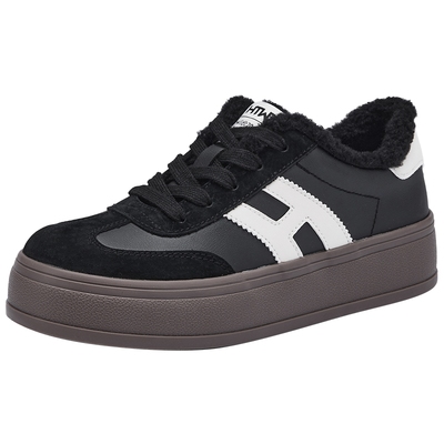 热风2025年冬季新款女时尚休闲鞋