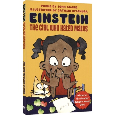 Einstein, the Girl Who Hated Maths 爱因斯坦，讨厌数学的女孩 英国女王诗歌金奖得主作品 诗歌题材课外读物 英文原版进口图书