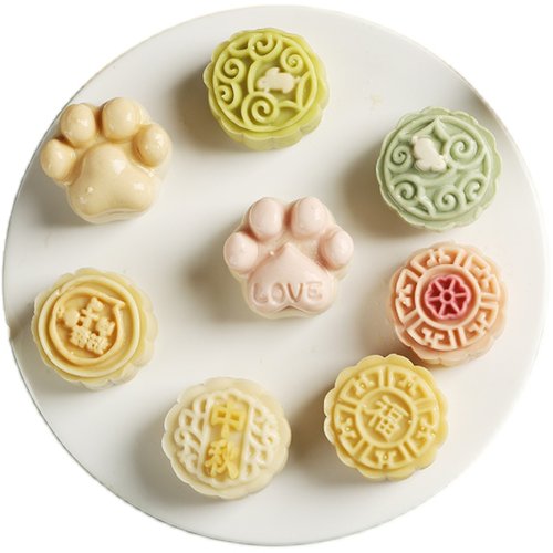 绿豆糕月饼模具压模糕点模型印具手压式压花做冰皮点心家商用烘焙