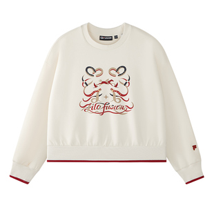 马上起飞 | Dimitri联名卫衣FILA FUSION斐乐潮牌女春新年款上衣