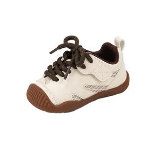 Ginuorat奇诺鼠小童运动鞋休闲女童鞋子春秋款男童板鞋软底学步鞋