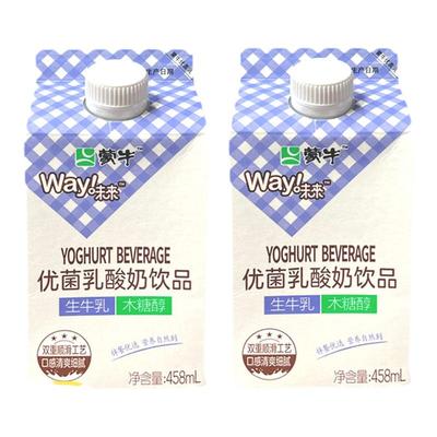 蒙牛12盒酸奶饮品发酵